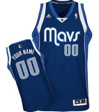Men & Youth Customized Dallas Mavericks Navy Blue Jersey->customized nba jersey->Custom Jersey